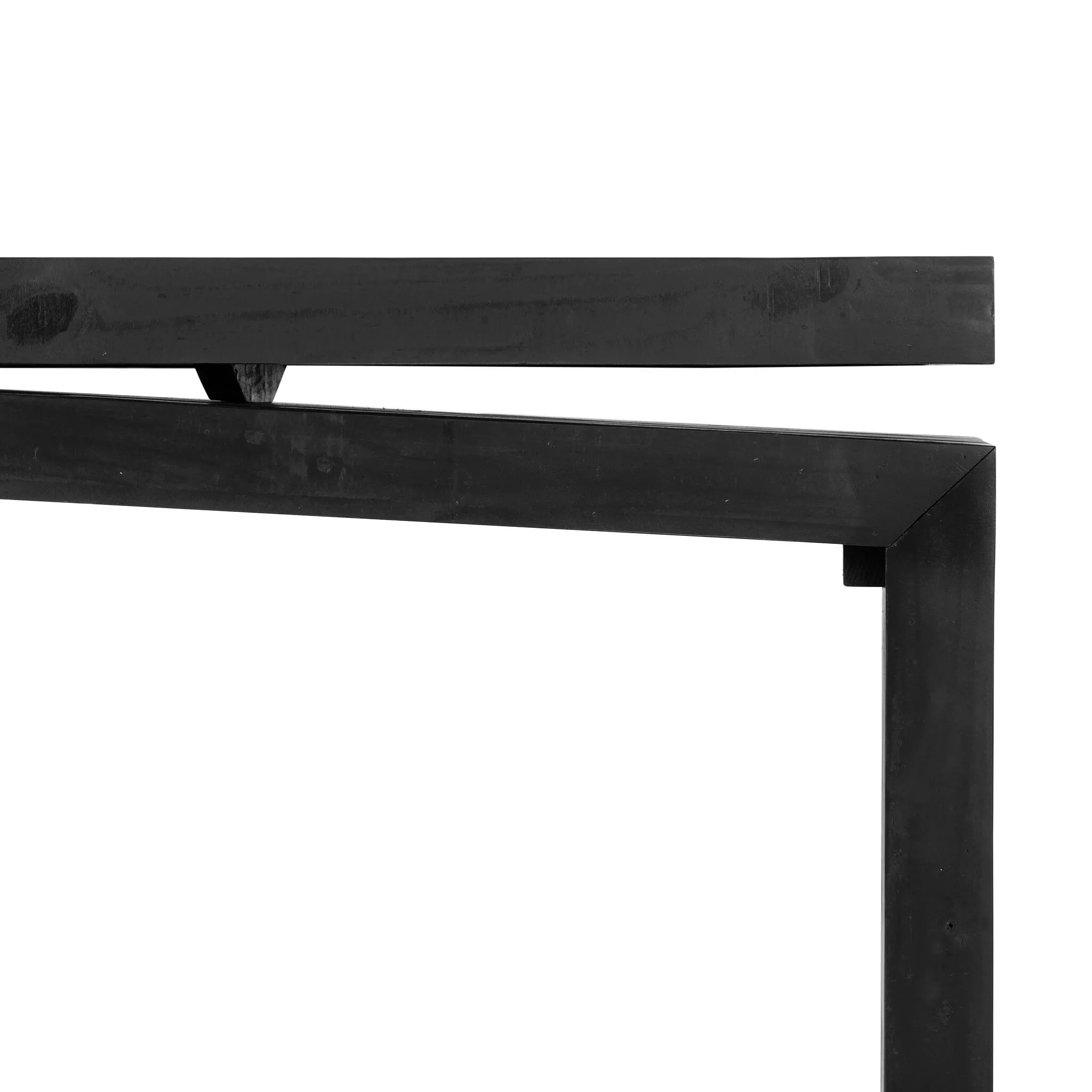 Naten Black 94" Console Table