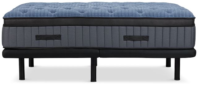 Kevin Charles By Sealy Reserve Lux Plush Plus Adjustable Mattress Set