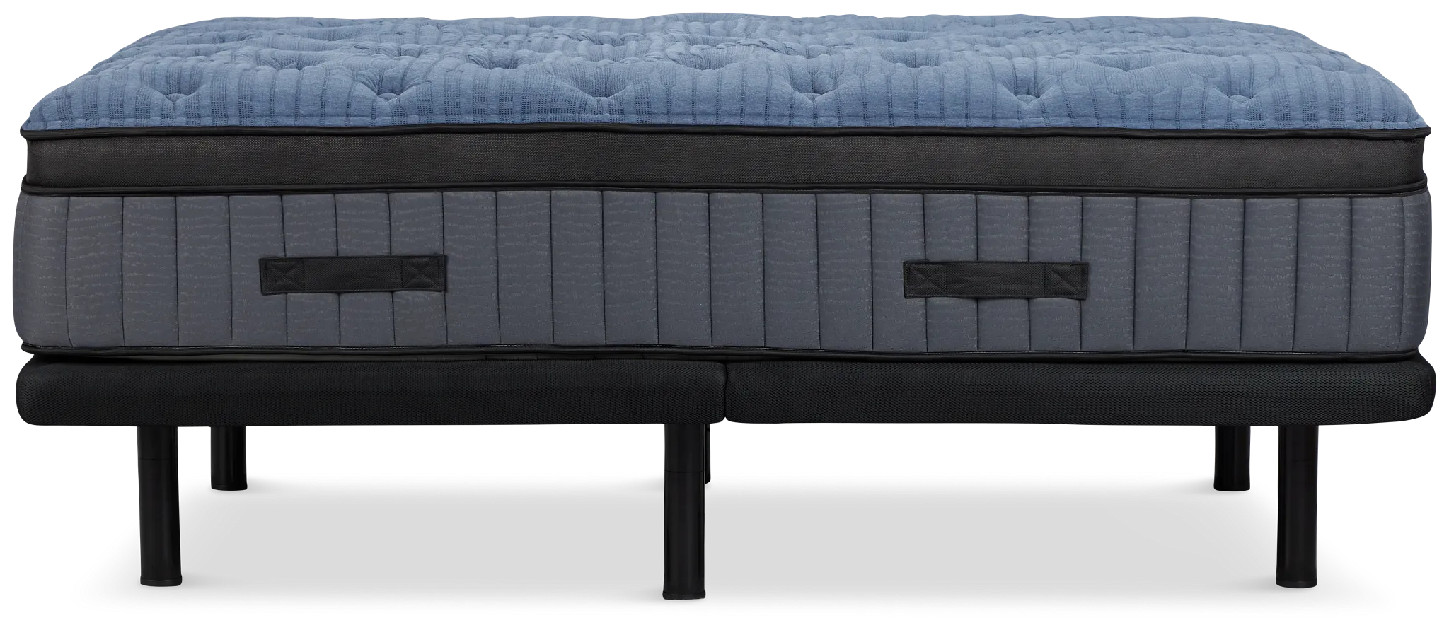 Kevin Charles By Sealy Reserve Lux Plush Plus Adjustable Mattress Set