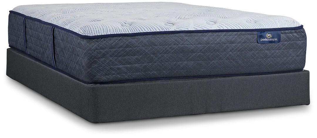 Serta Perfect Sleeper Blue Lagoon Nights Plush Mattress Set
