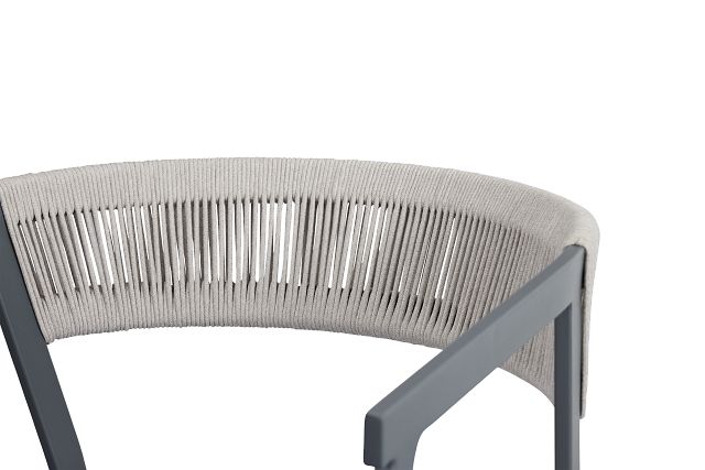 Valencia Gray Outdoor Chat Set