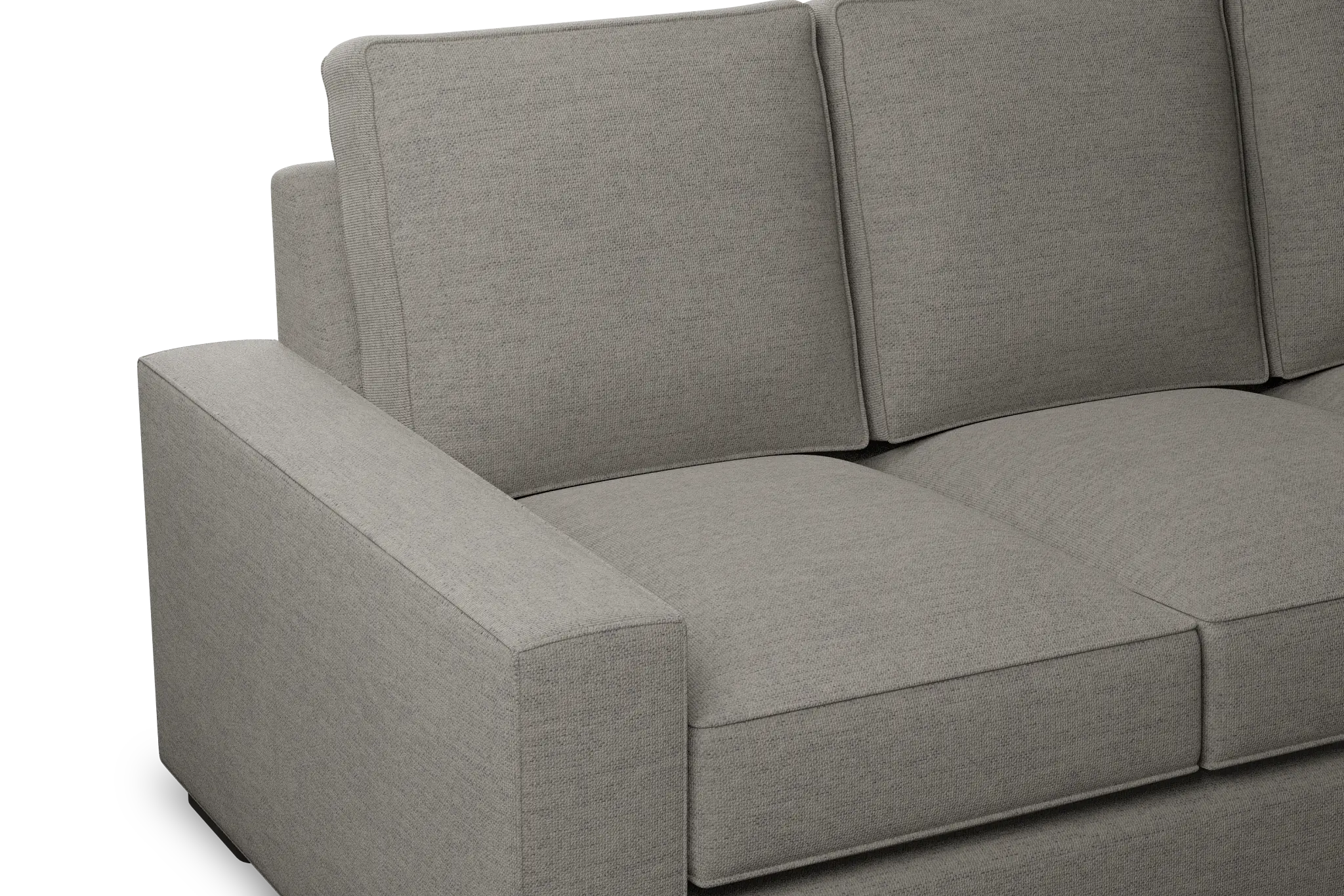 Edgewater Maguire Pewter 84" Sofa W/ 3 Cushions Edgewater Maguire Pewter 84" Sofa W/ 3 Cushions