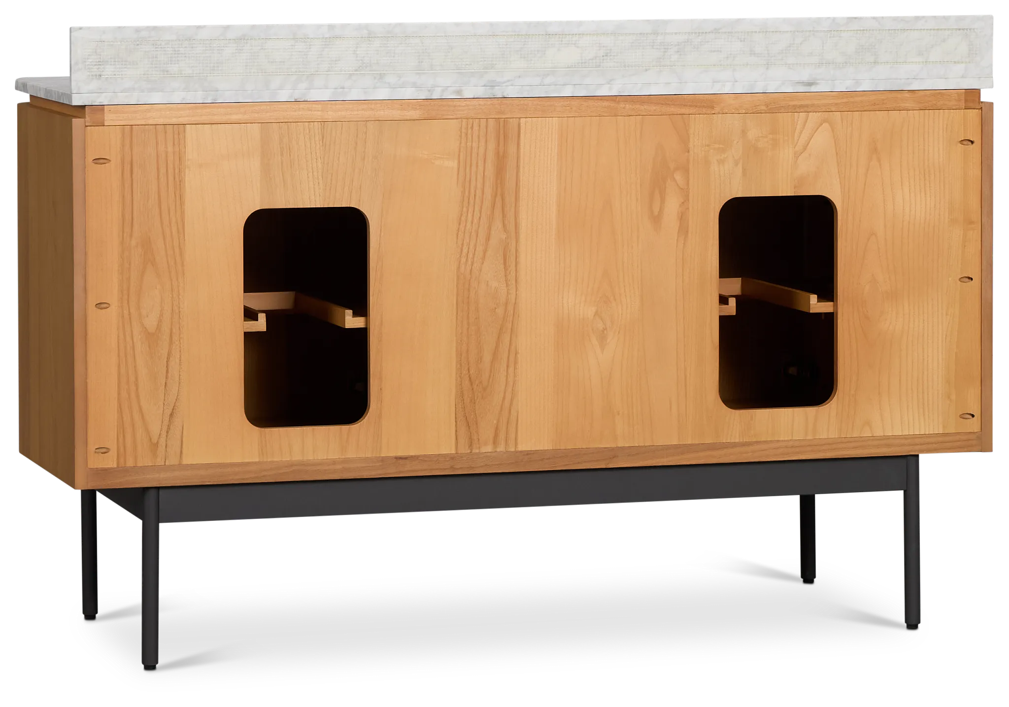 Nomad Light Tone 60" Double Bathroom Vanity