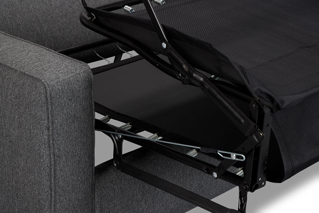 Siesta Delray Dark Gray Small Cooling Memory Foam Sleeper