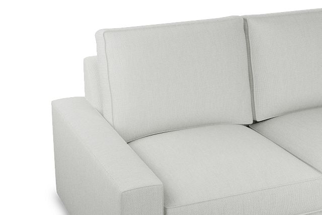 Edgewater Revenue White Large Two-arm Sectional