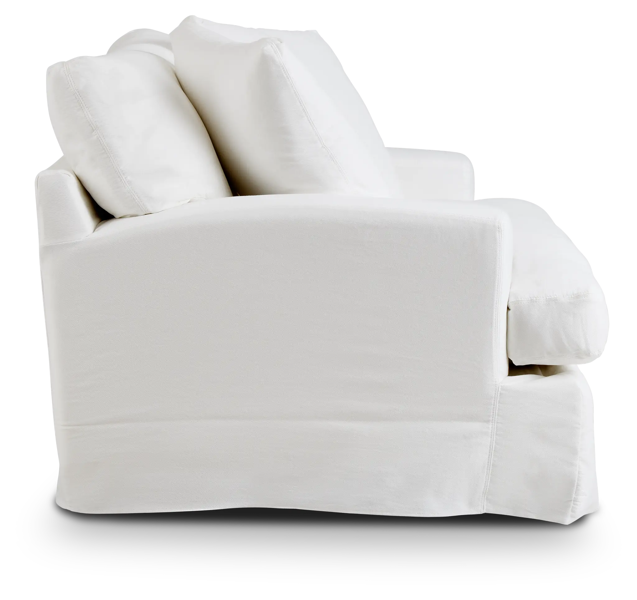 Delilah White Fabric Chair Delilah White Fabric Chair