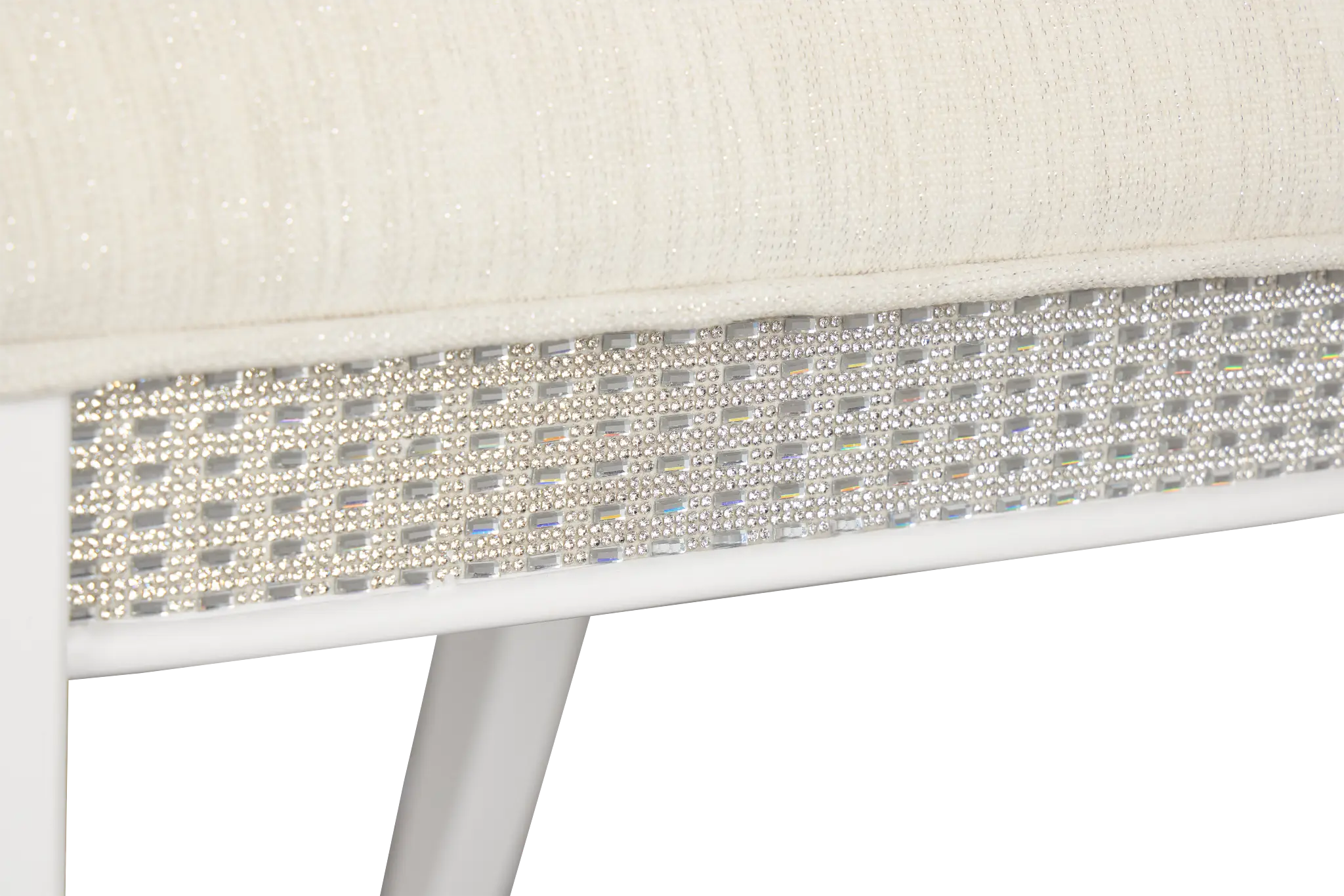 Milan White Upholstered Side Chair Milan White Upholstered Side Chair