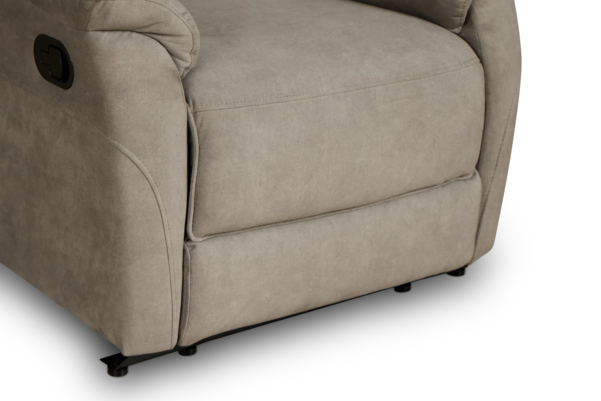 Ryder Beige Micro Recliner
