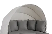 Biscayne Gray Canopy Daybed