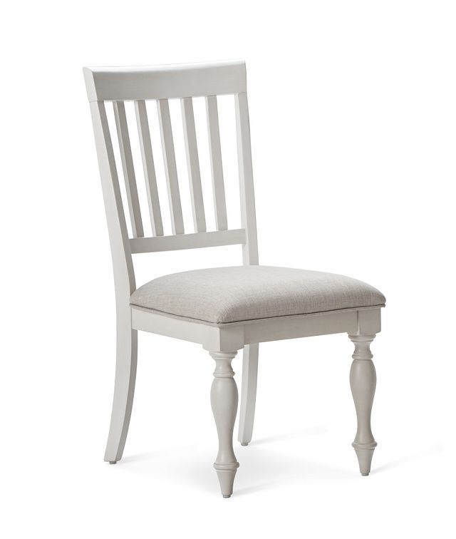 Grand Bay Gray Upholstered Side Chair (1)