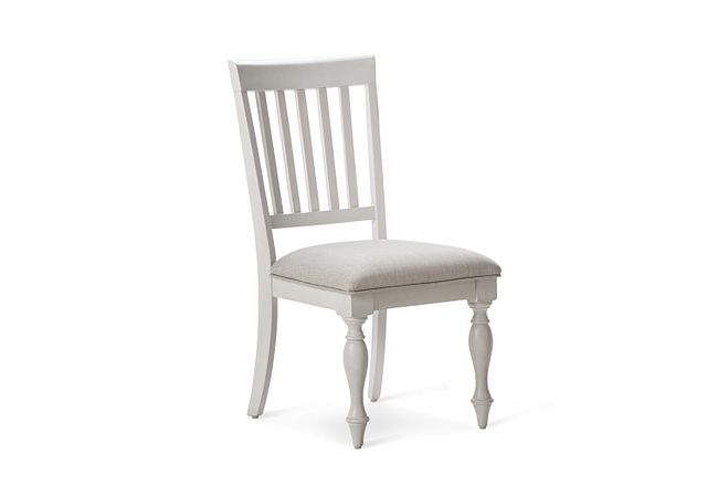 Grand Bay Gray Upholstered Side Chair