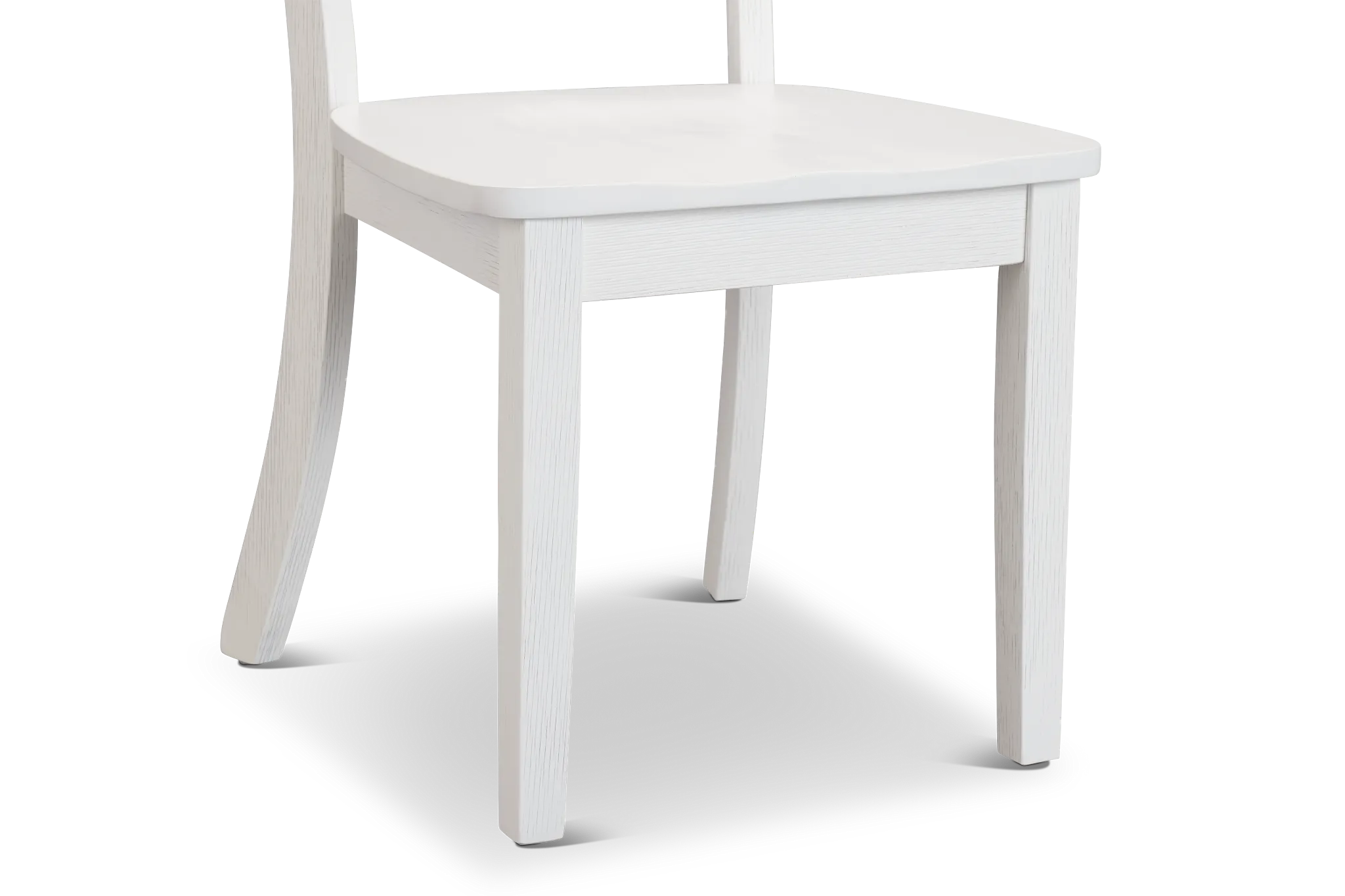 Woodstock White Wood Side Chair
