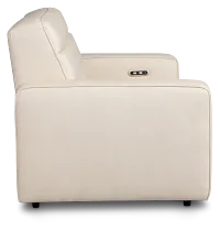 Sawyer Ivory Micro 2-piece Modular Power Reclining Sofa