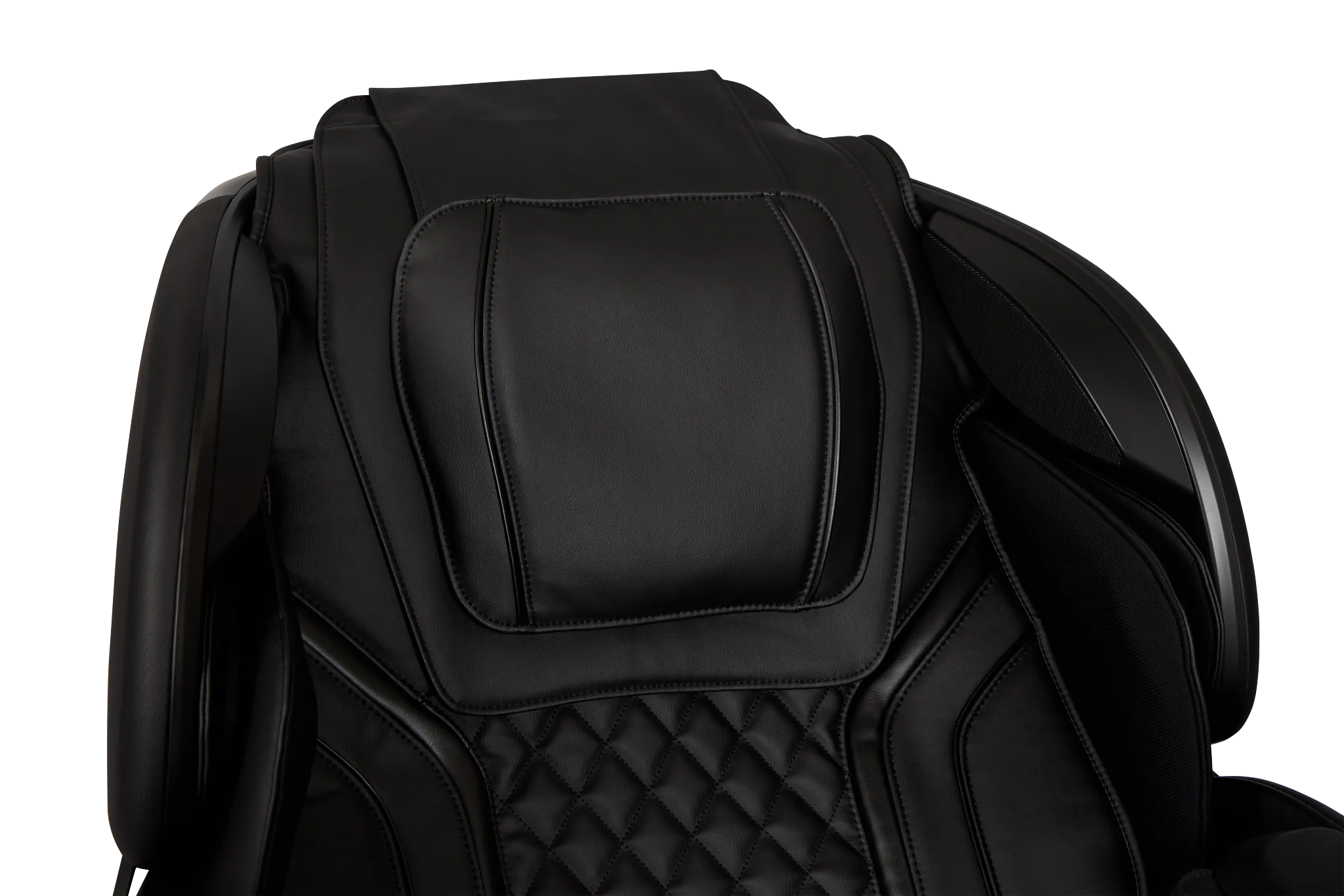 Qi Se Duo Black Micro Massage Chair