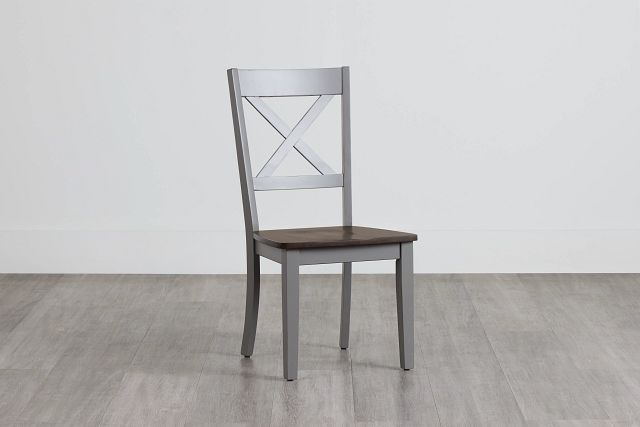 Sumter Gray 24" Wood Barstool