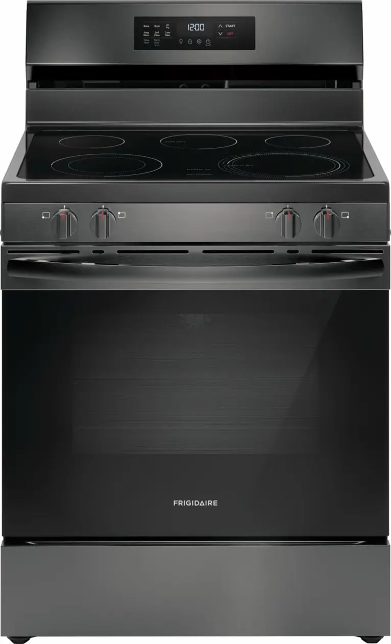 Frigidaire 3083 Series Black Stnl Steel Electric Range Frigidaire 3083 Series Black Stnl Steel Electric Range
