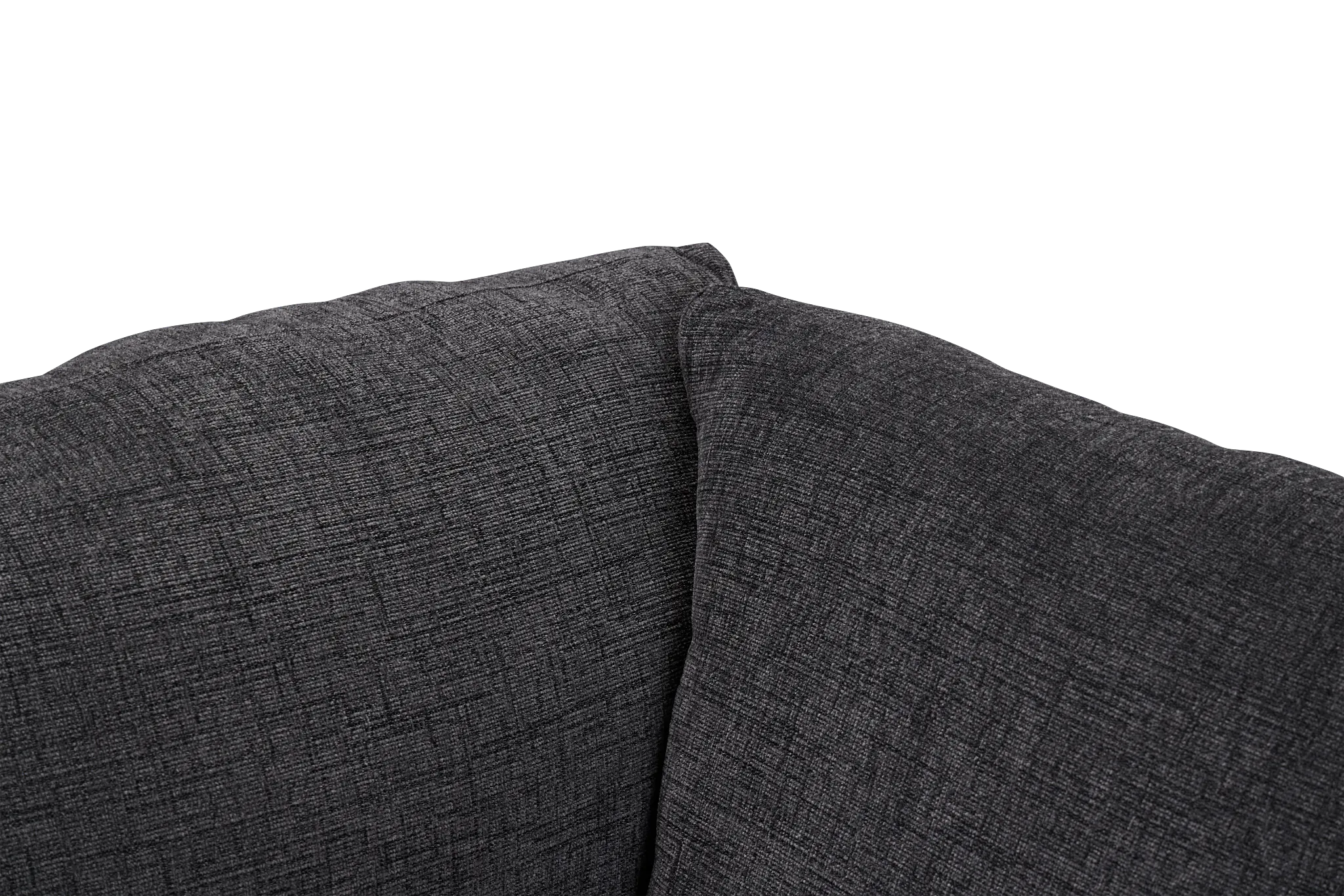 Maxie Dark Gray Micro Small Left Bumper Sectional