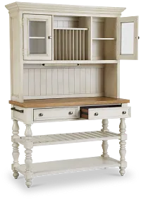 Savannah Ivory China Cabinet
