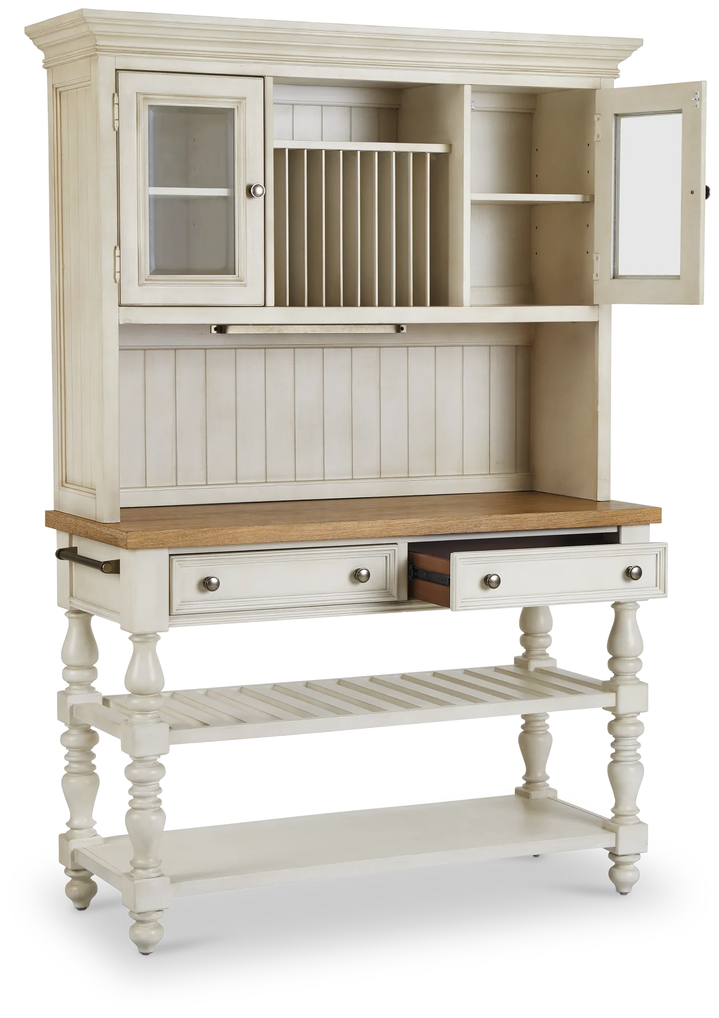 Savannah Ivory China Cabinet