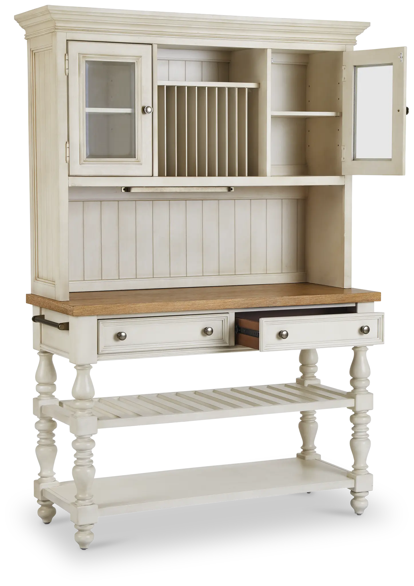 Savannah Ivory China Cabinet Savannah Ivory China Cabinet