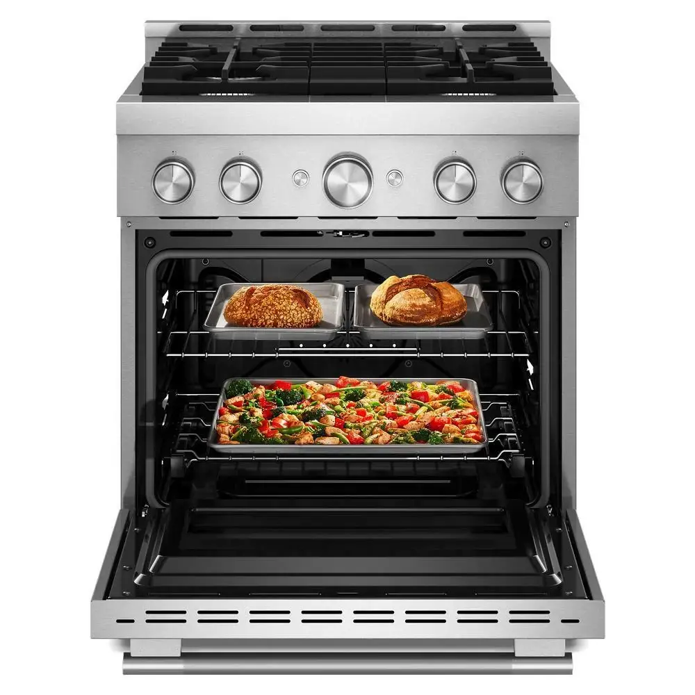 Kitchenaid 930 Series Stainless Steel Gas Range Kitchenaid 930 Series Stainless Steel Gas Range