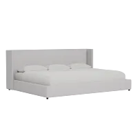 Captiva Elite Gray 48" Upholstered Shelter Bed