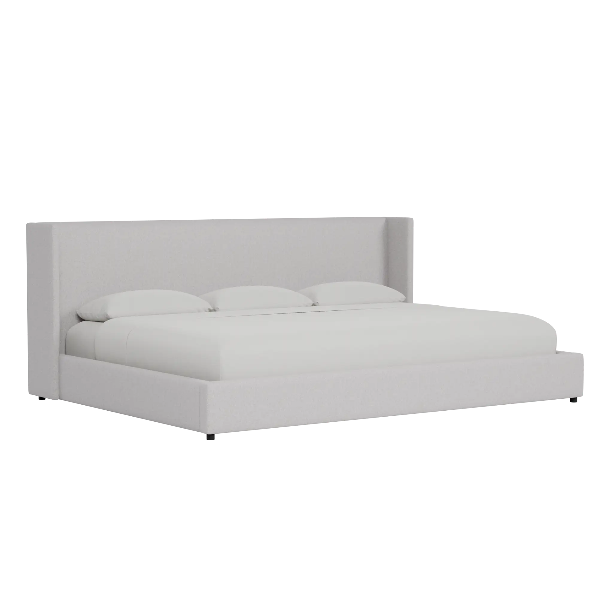 Captiva Elite Gray 48" Upholstered Shelter Bed Captiva Elite Gray 48" Upholstered Shelter Bed