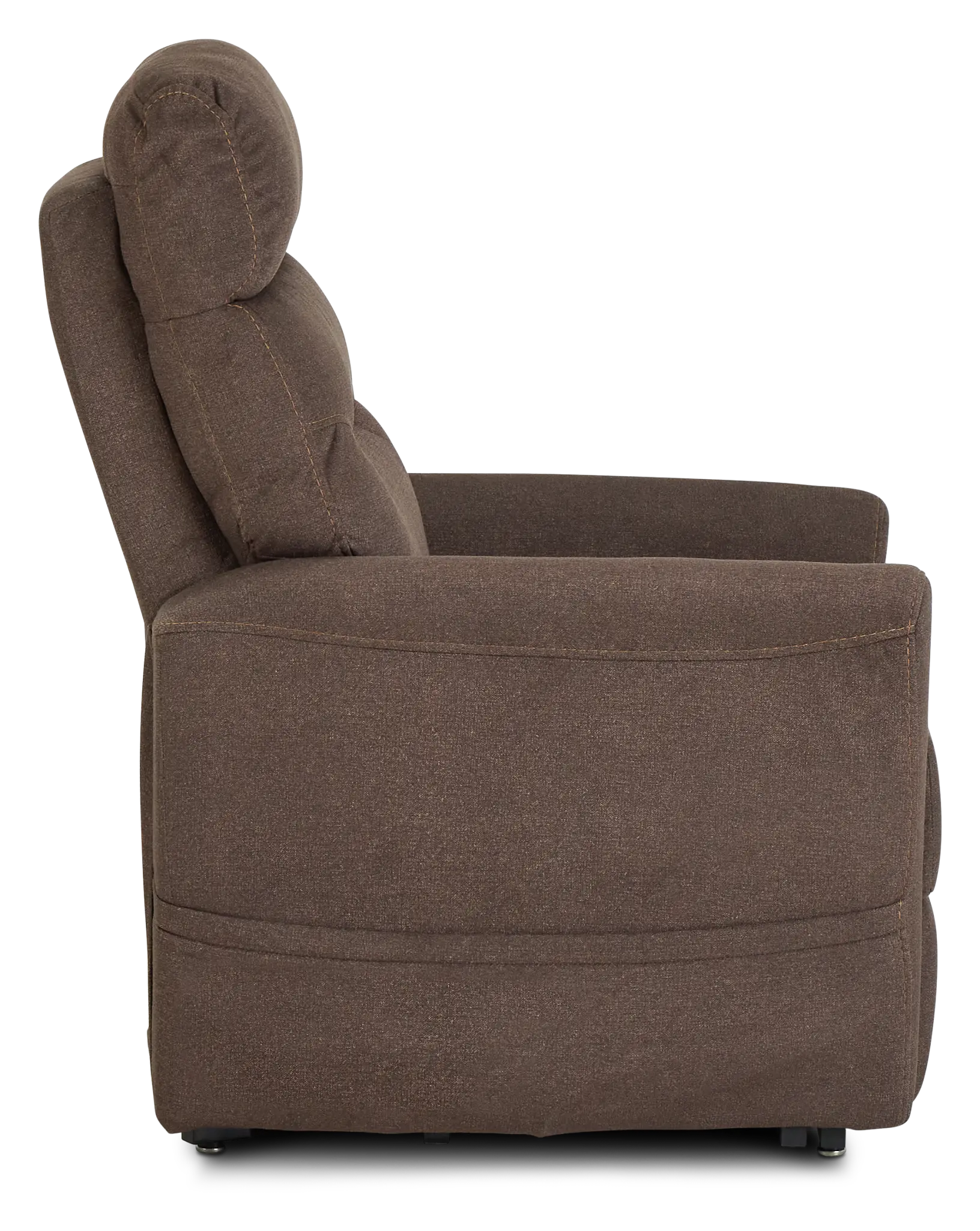 Canton Brown Fabric Power Lift Recliner Canton Brown Fabric Power Lift Recliner