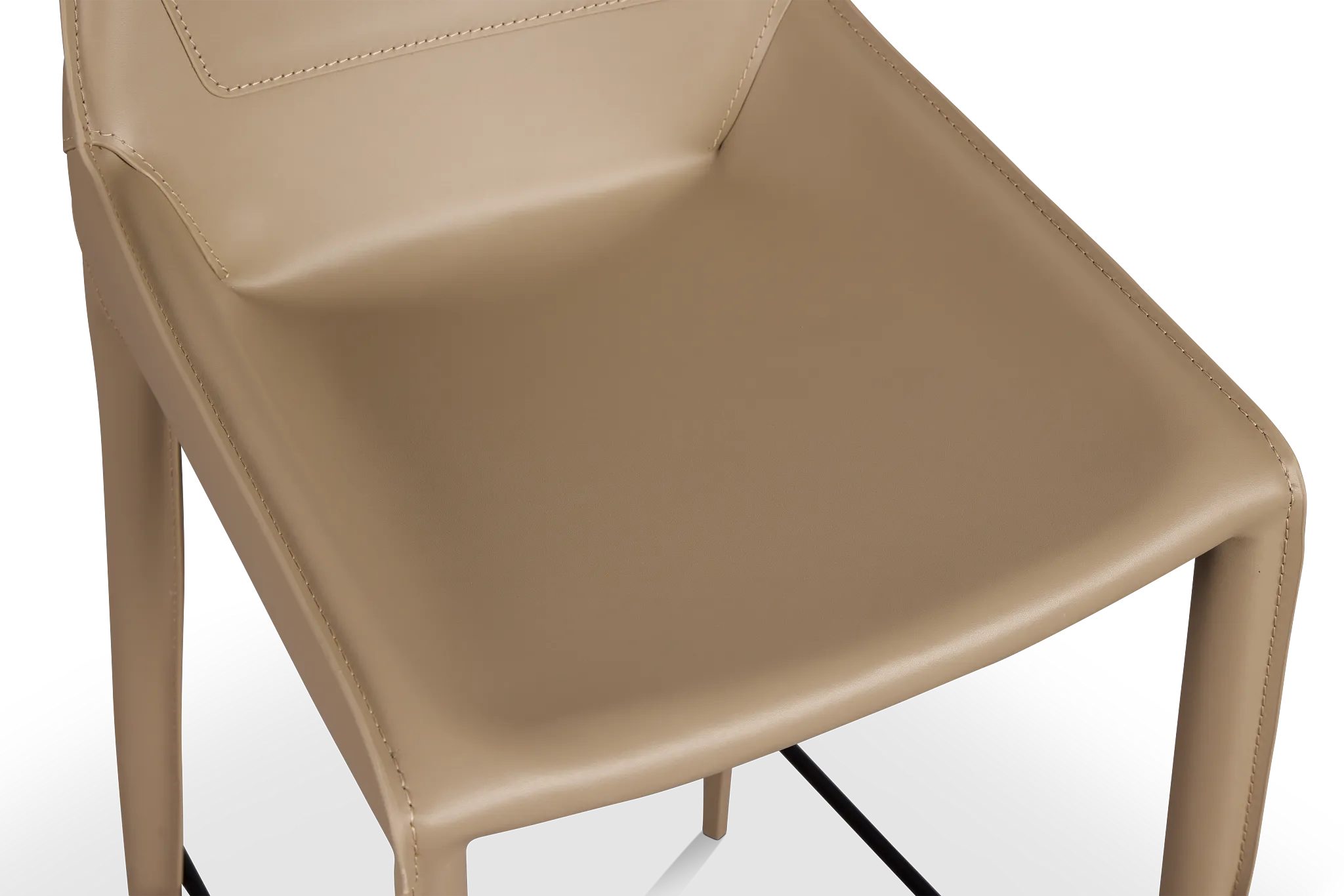 Wayne Beige 27" Upholstered Barstool