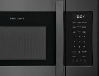 Frigidaire 1846 Series Black Stnl Steel Over-the-range Microwave