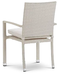 Bahia White Arm Chair