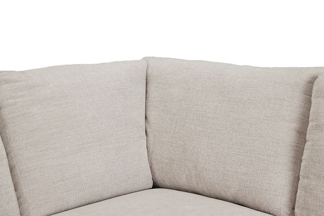 Davis Gray Micro Right Bumper Sectional