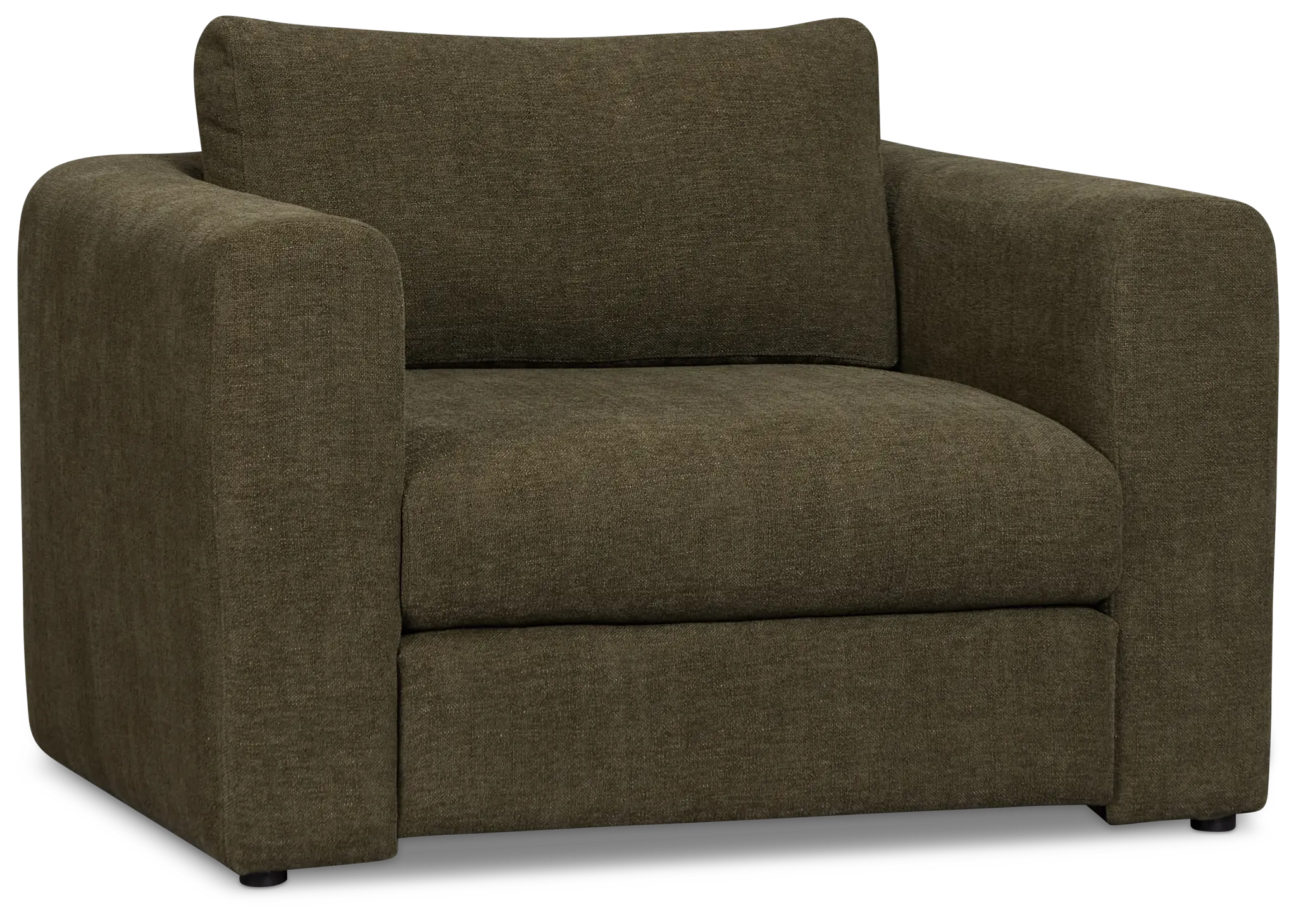 Alma Dark Green Fabric Chair Alma Dark Green Fabric Chair