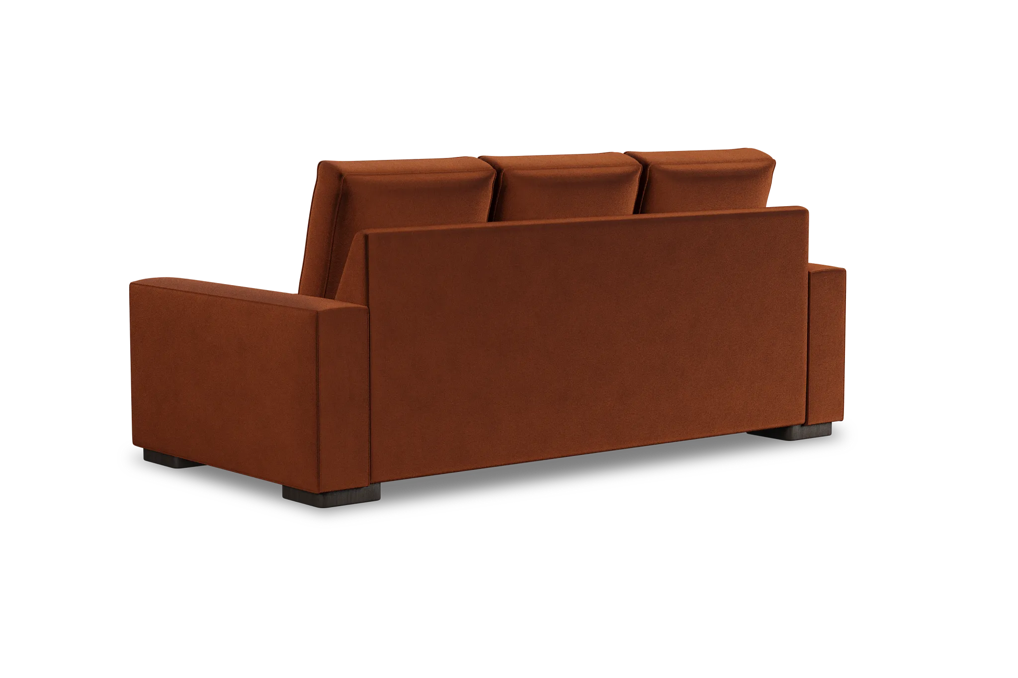 Edgewater Joya Orange 84" Sofa W/ 3 Cushions