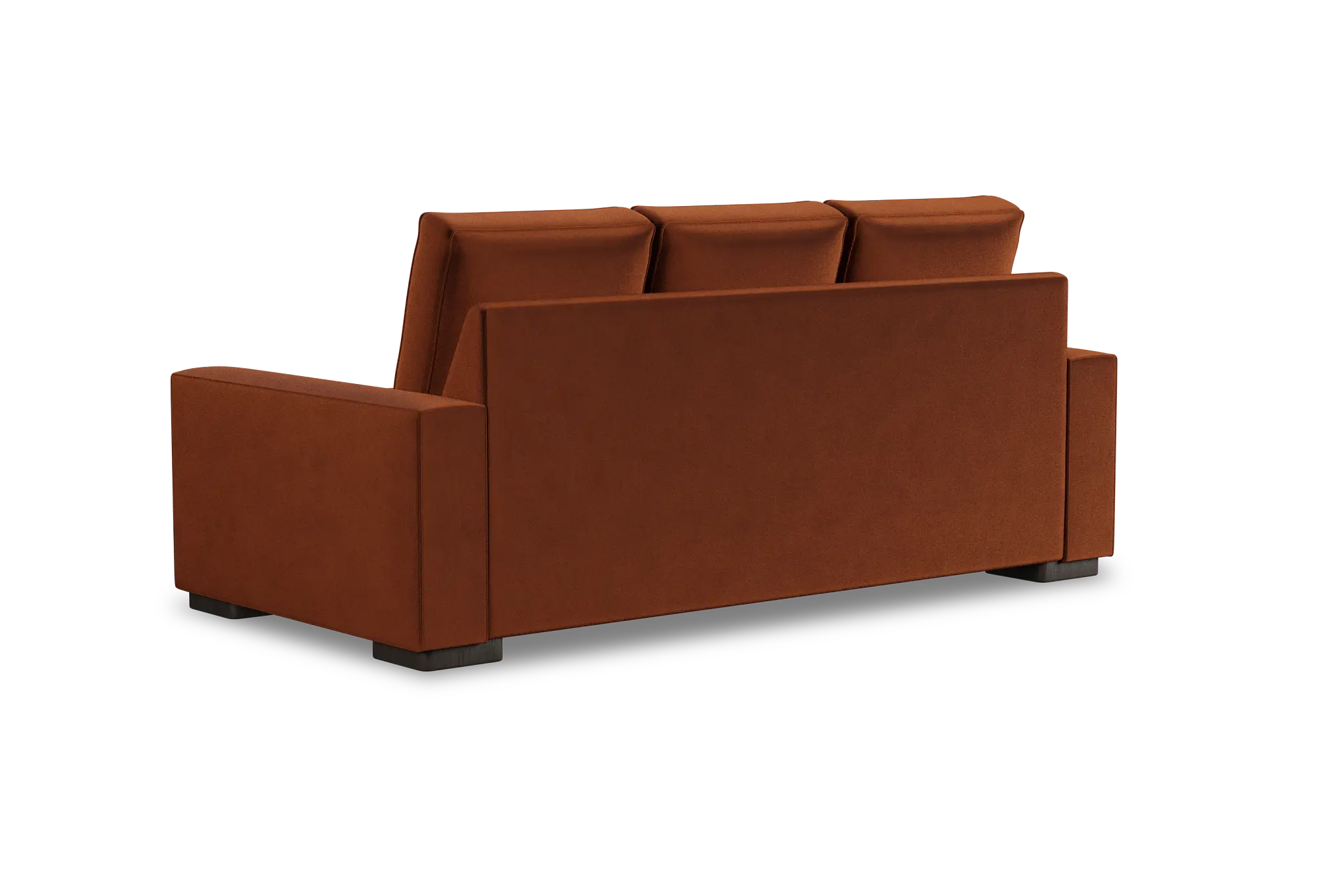 Edgewater Joya Orange 84" Sofa W/ 3 Cushions Edgewater Joya Orange 84" Sofa W/ 3 Cushions