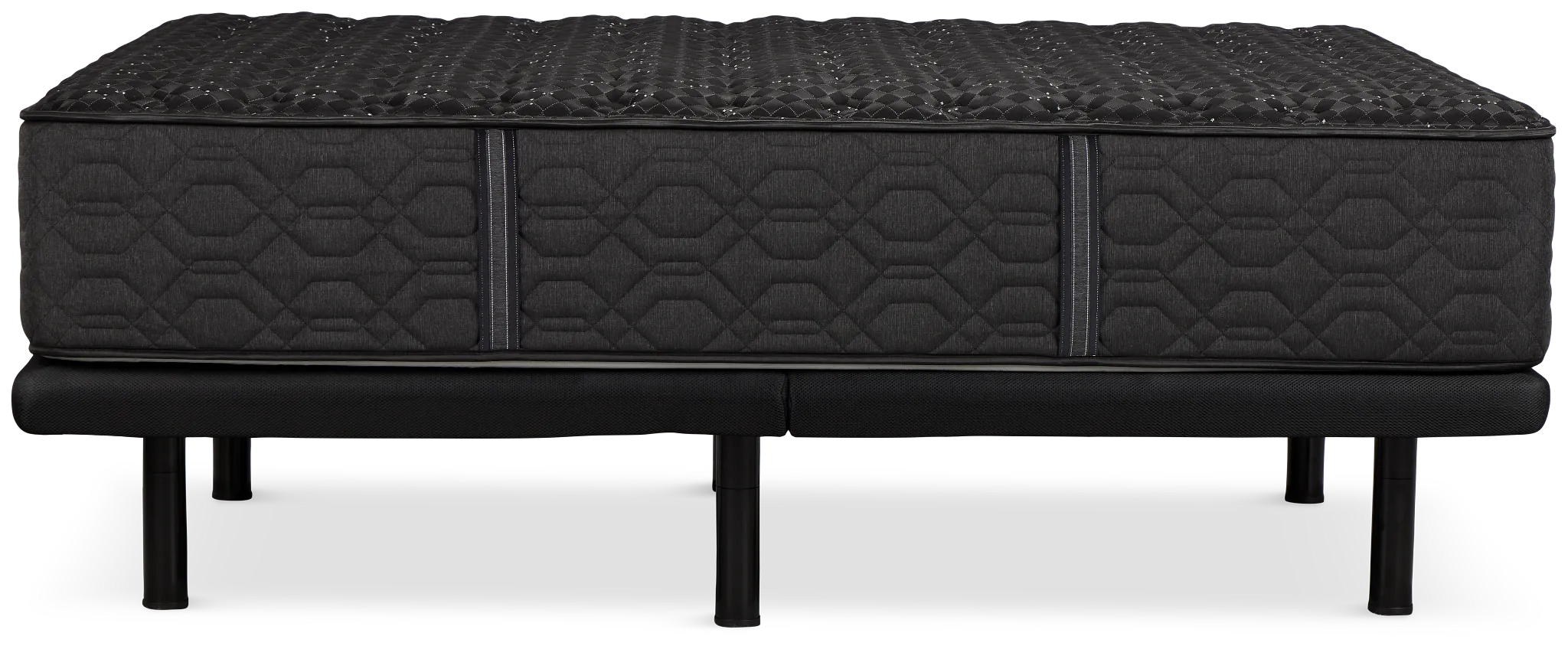 Beautyrest Black Series Three Extra Firm Plus Adjustable Mattress Set