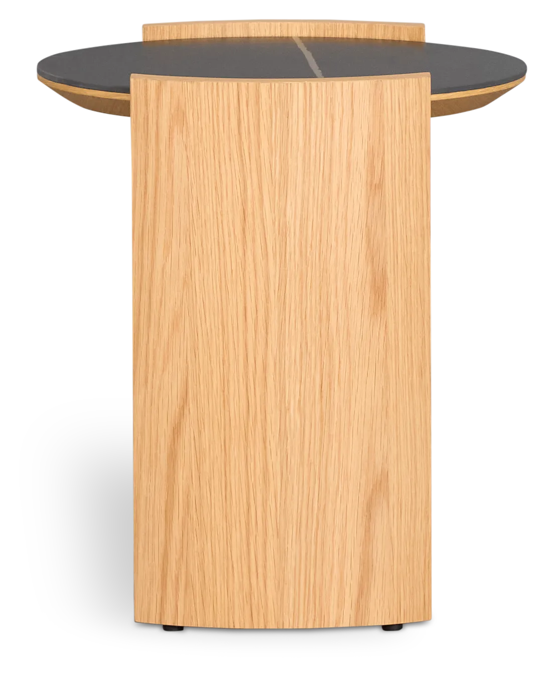 Nomad Light Tone Ceramic Round End Table