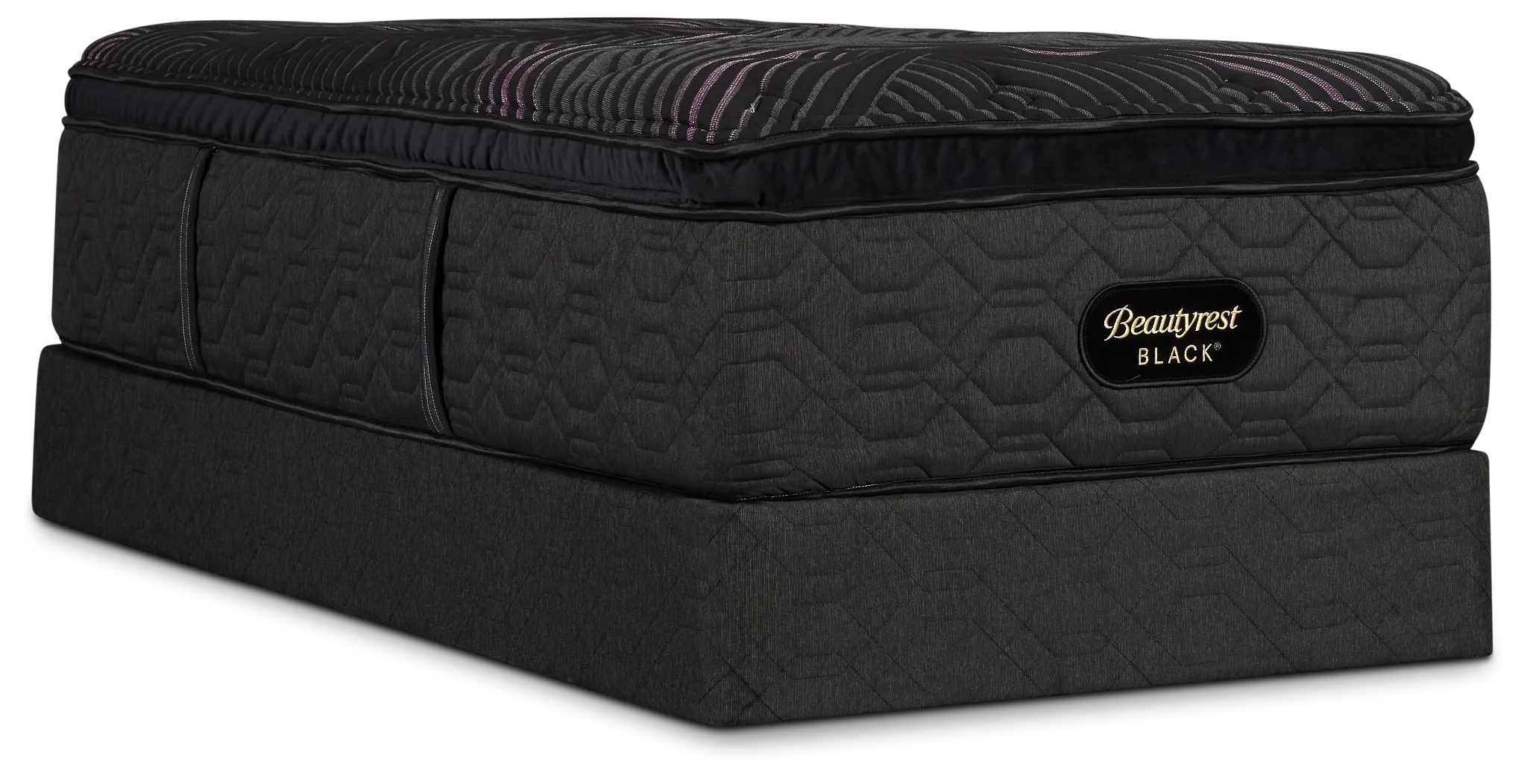 Beautyrest Black Series Two Plush Pillow Top Mattress Set