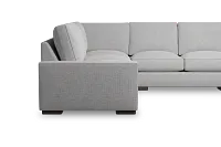 Edgewater Maguire Gray Medium Right Chaise Sectional
