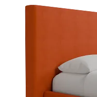 Grayton Joya Orange 54" Upholstered Platform Bed