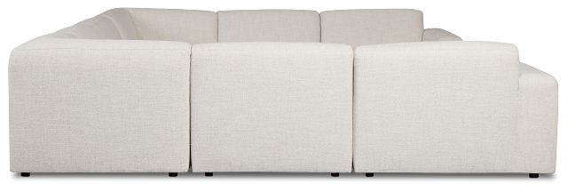Baylor Light Beige Fabric 8-piece Modular Sectional