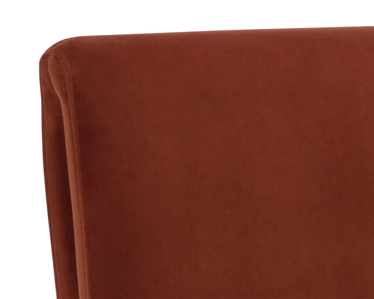 Heron Orange Fabric Upholstered Side Chair Heron Orange Fabric Upholstered Side Chair