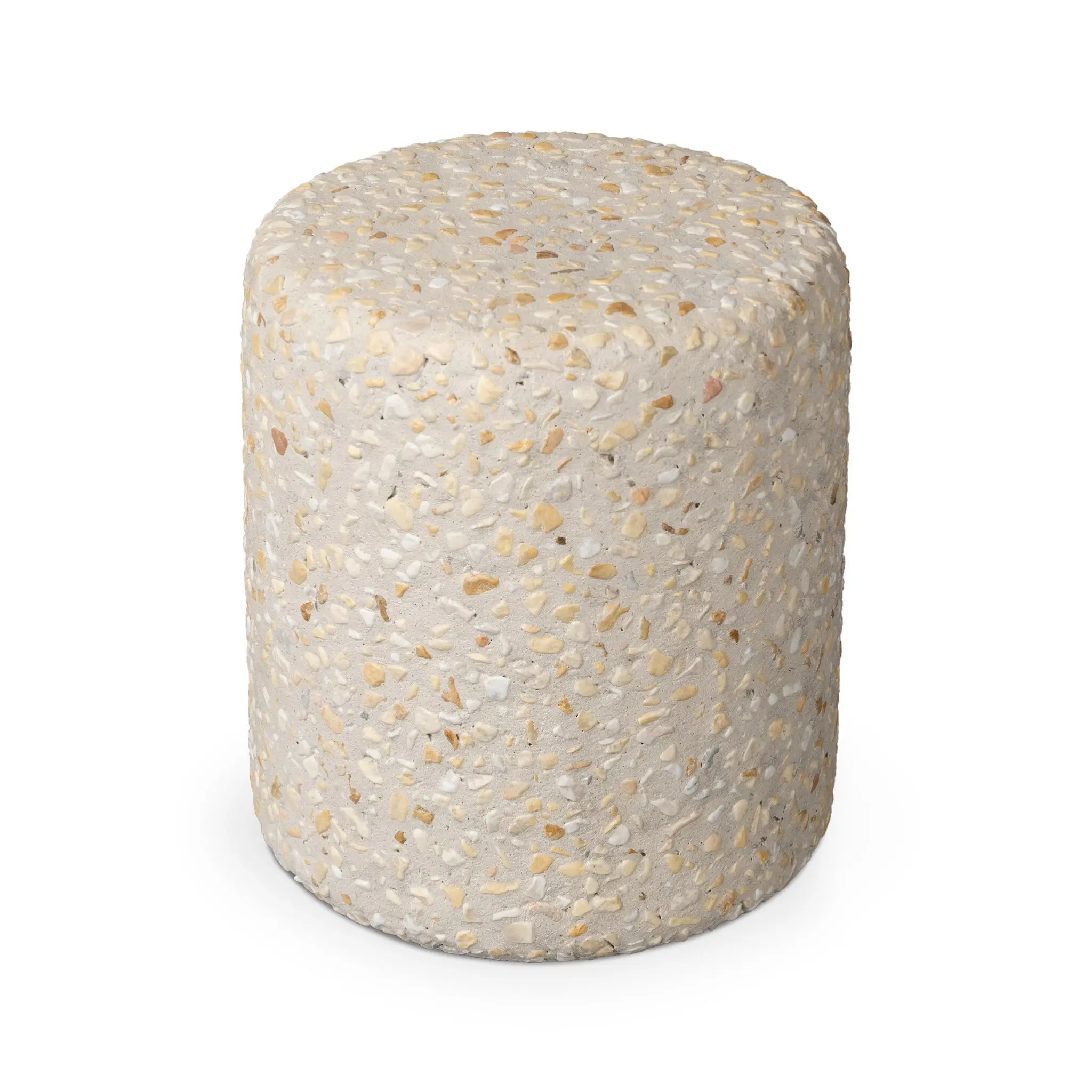 Rila Terrazzo Round End Table Rila Terrazzo Round End Table