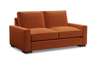 Edgewater Joya Orange Loveseat