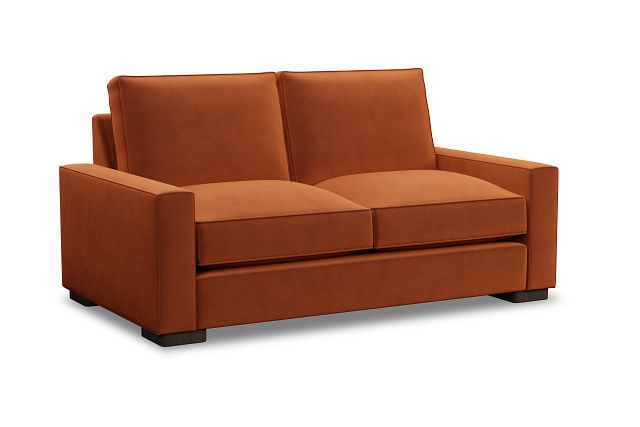 Edgewater Joya Orange Loveseat