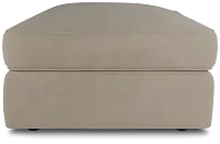 Siesta Peyton Beige Fabric Ottoman
