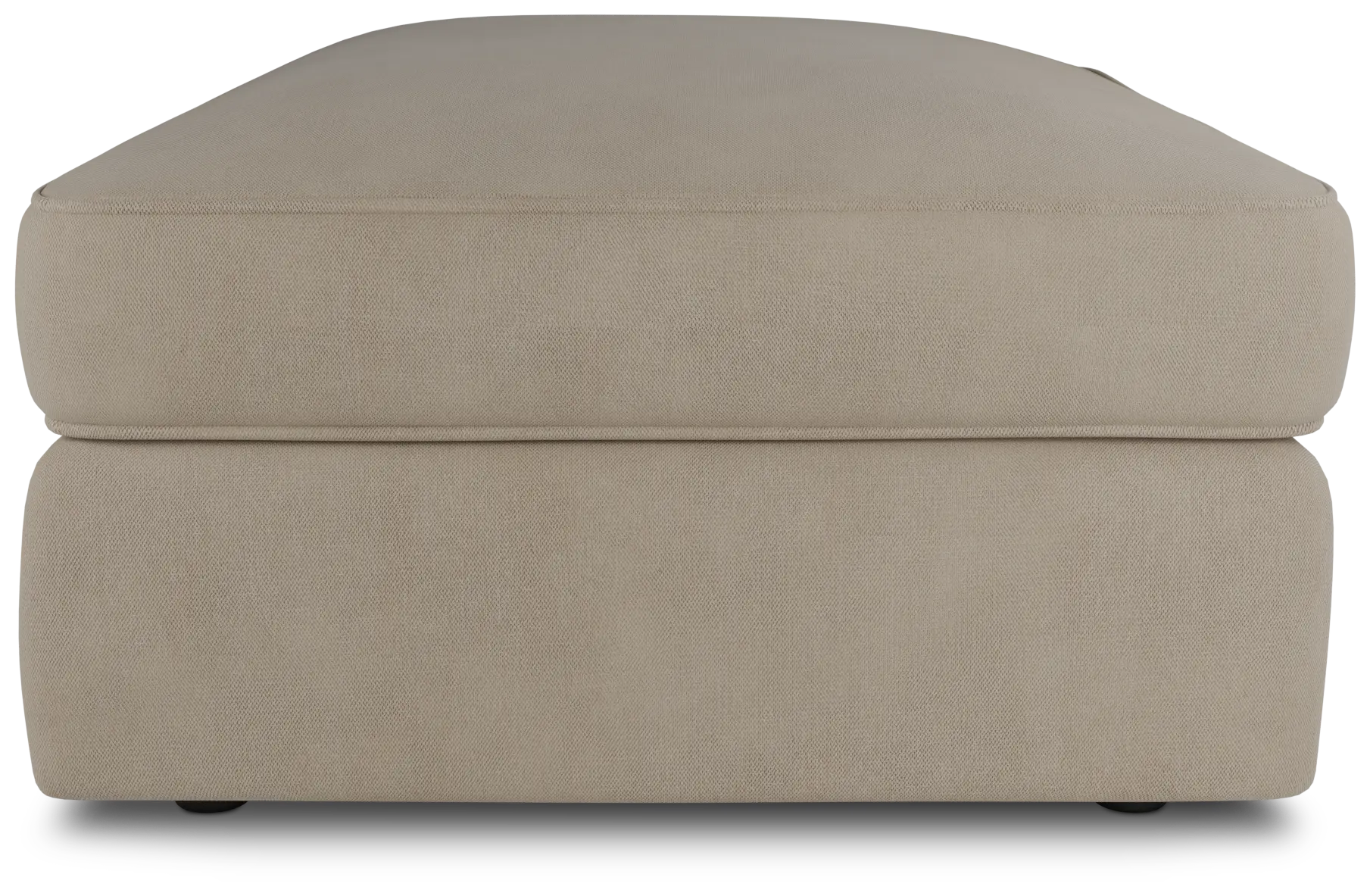 Siesta Peyton Beige Fabric Ottoman Siesta Peyton Beige Fabric Ottoman