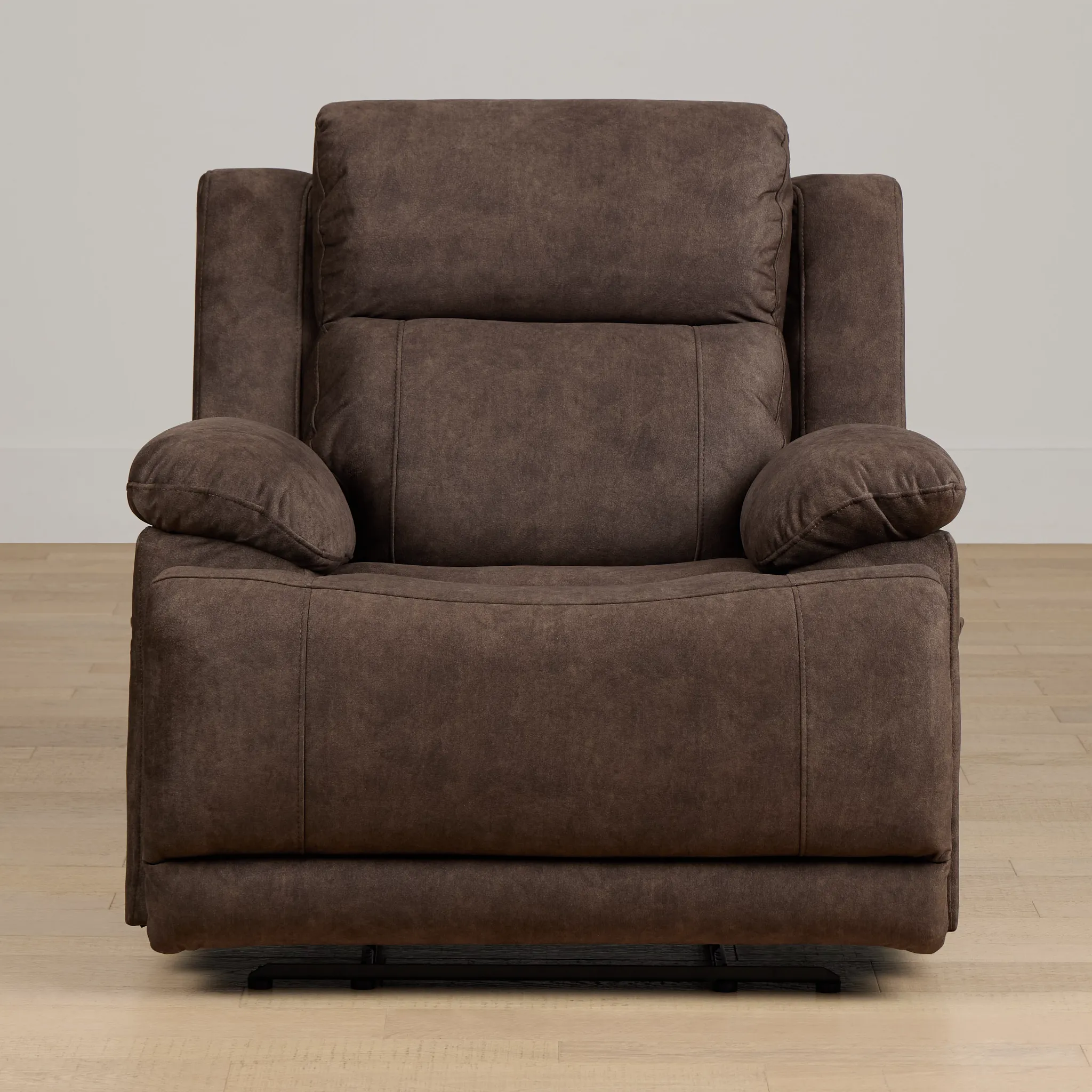 Benson Brown Micro Recliner