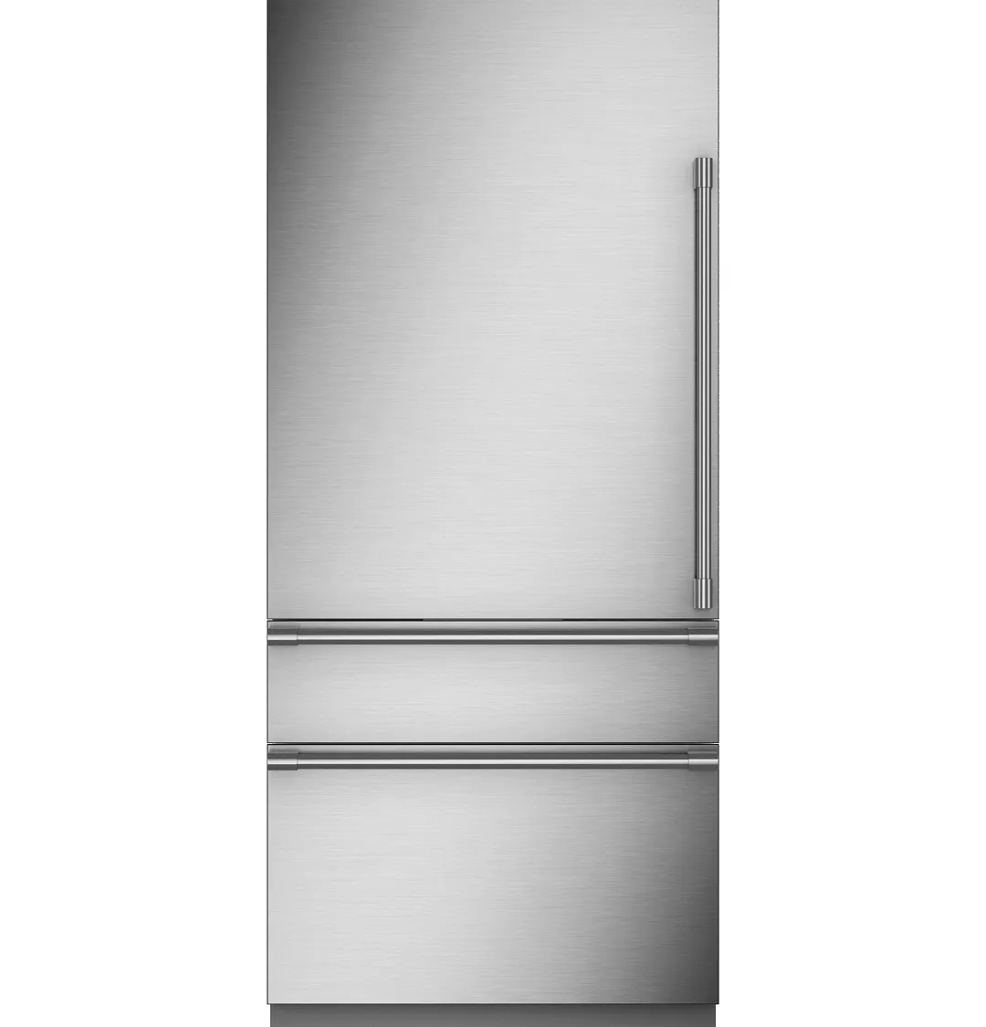 Monogram 363 Series Panel Ready 36" Built In Bottom Freezer Refrigerator