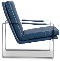 Lottie Dark Teal Accent Chair